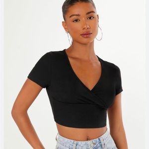 Tilly’s Women’s ditsy surplice top